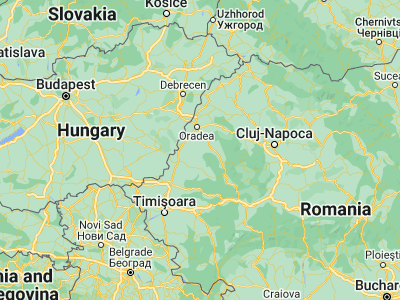Map showing location of Olcea (46.68333, 21.98333)