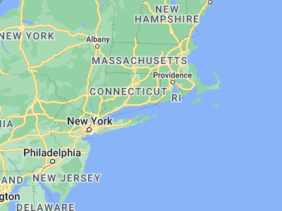 Map showing location of Old Saybrook (41.29177, -72.3762)