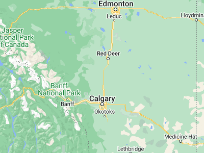 Map showing location of Olds (51.78341, -114.10199)