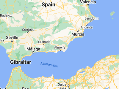 Map showing location of Olula de Castro (37.17475, -2.4743)