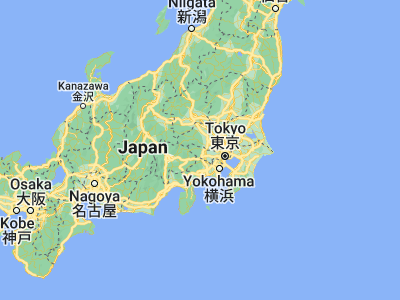 Map showing location of Ōme (35.78389, 139.24306)