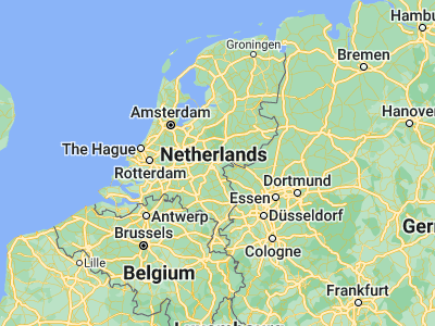 Map showing location of Oosterhout (51.88, 5.82639)