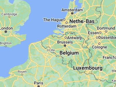 Map showing location of Oosterzele (50.95261, 3.79826)