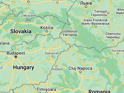 Map showing location of Ópályi (47.99771, 22.32617)