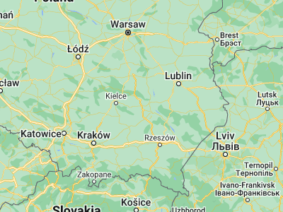 Map showing location of Opatów (50.80058, 21.42538)