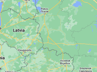 Map showing location of Opochka (56.71048, 28.66174)