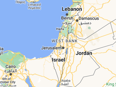 Map showing location of Or Yehuda (32.03111, 34.84583)