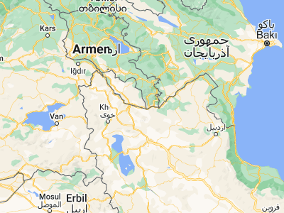 Map showing location of Ordubad (38.90595, 46.02341)
