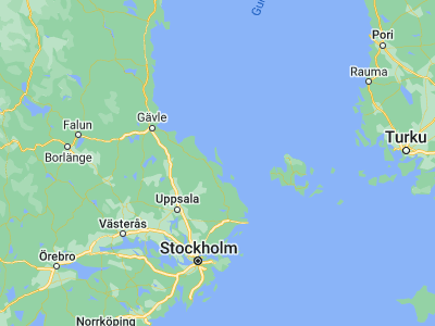 Map showing location of Öregrund (60.33333, 18.43333)