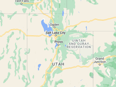 Map showing location of Orem (40.2969, -111.69465)