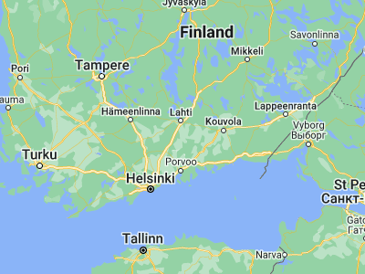 Map showing location of Orimattila (60.80487, 25.72964)
