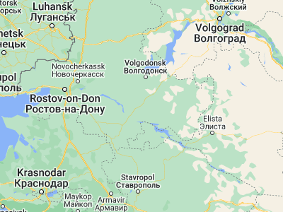 Map showing location of Orlovskiy (46.87139, 42.05917)