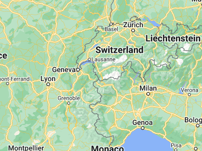 Map showing location of Orsières (46.02903, 7.14437)