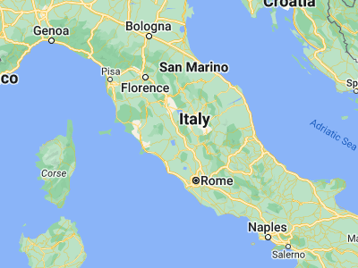 Map showing location of Orvieto (42.71953, 12.11156)