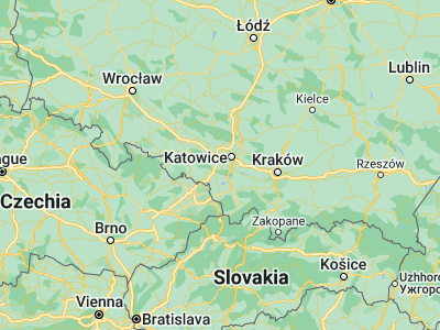 Map showing location of Orzesze (50.15595, 18.77924)