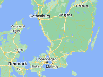 Map showing location of Oskarström (56.8, 12.96667)