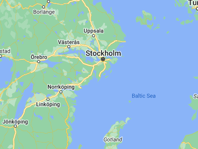 Map showing location of Ösmo (58.98333, 17.9)