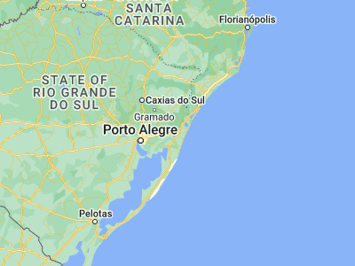 Map showing location of Osório (-29.88667, -50.26972)
