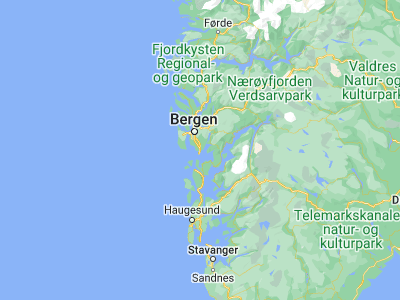 Map showing location of Osøyro (60.18385, 5.4638)