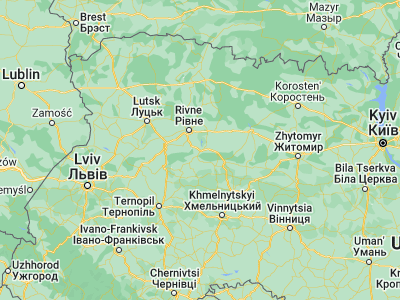 Map showing location of Ostroh (50.32942, 26.51425)