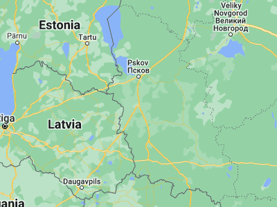 Map showing location of Ostrov (57.34395, 28.35368)