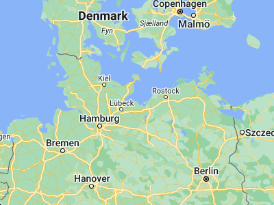 Map showing location of Ostseebad Boltenhagen (53.98779, 11.20193)