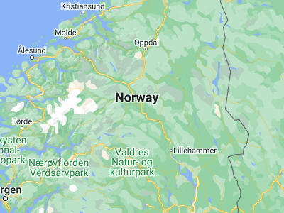 Map showing location of Otta (61.7712, 9.53529)