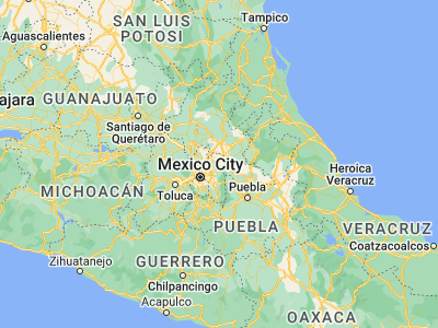 Map showing location of Otumba de Gómez Farías (19.69989, -98.75686)