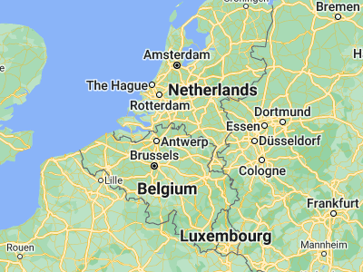 Map showing location of Oud-Turnhout (51.31978, 4.9841)