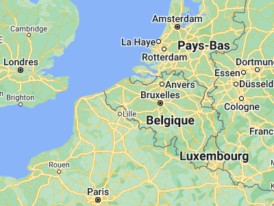 Map showing location of Oudenaarde (50.85168, 3.60891)