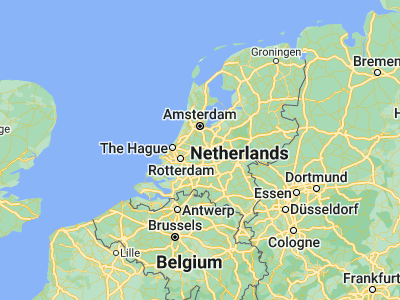 Map showing location of Oudewater (52.025, 4.86806)