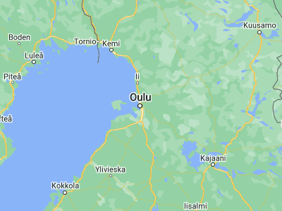 Map showing location of Oulu (65.01236, 25.46816)