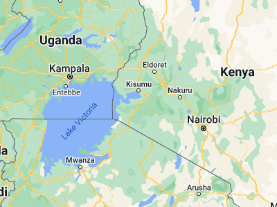 Map showing location of Oyugis (-0.50898, 34.73583)