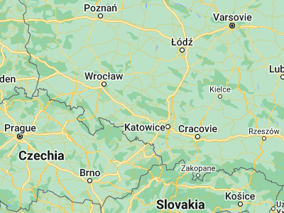 Map showing location of Ozimek (50.67944, 18.2137)