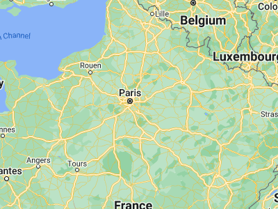 Map showing location of Ozoir-la-Ferrière (48.76699, 2.66871)