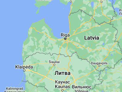 Map showing location of Ozolnieki (56.68639, 23.78778)