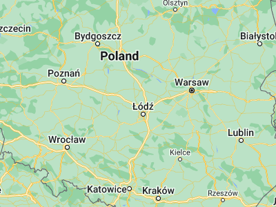 Map showing location of Ozorków (51.96336, 19.29139)
