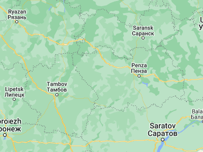 Map showing location of Pachelma (53.24426, 43.35205)