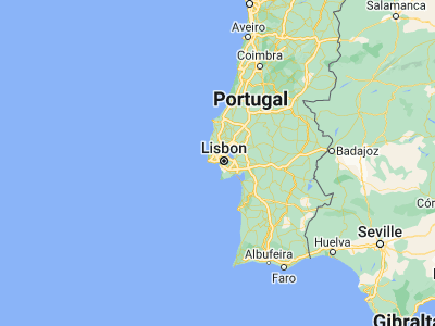 Map showing location of Paço de Arcos (38.69569, -9.29143)