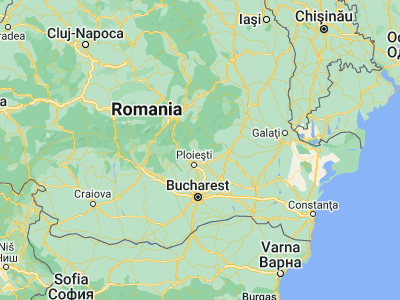 Map showing location of Păcureţi (45.15, 26.13333)
