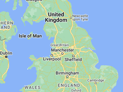 Map showing location of Padiham (53.80187, -2.31511)