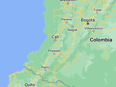 Map showing location of Padilla (3.22038, -76.31385)