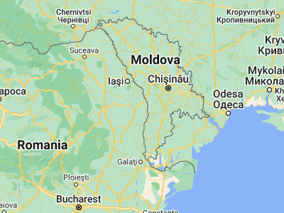 Map showing location of Pădureni (46.62111, 28.08472)