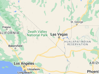 Map showing location of Pahrump (36.20829, -115.98391)