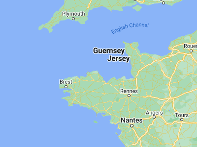 Map showing location of Paimpol (48.77841, -3.04375)