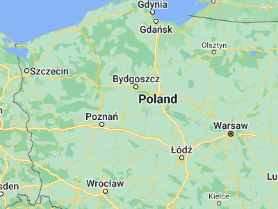 Map showing location of Pakość (52.80178, 18.0853)