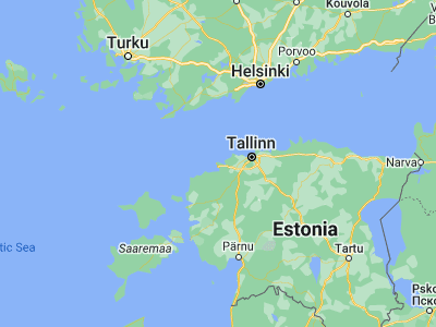 Map showing location of Paldiski (59.35667, 24.05306)