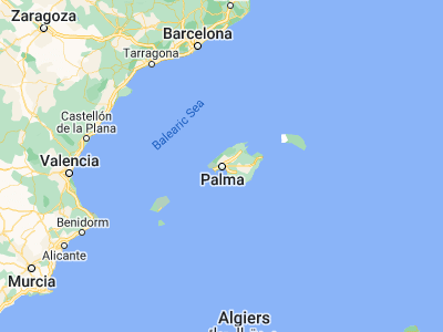 Map showing location of Palma (39.56939, 2.65024)