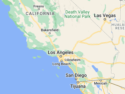 Map showing location of Palmdale (34.57943, -118.11646)