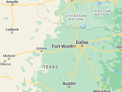 Map showing location of Palo Pinto (32.76735, -98.29866)